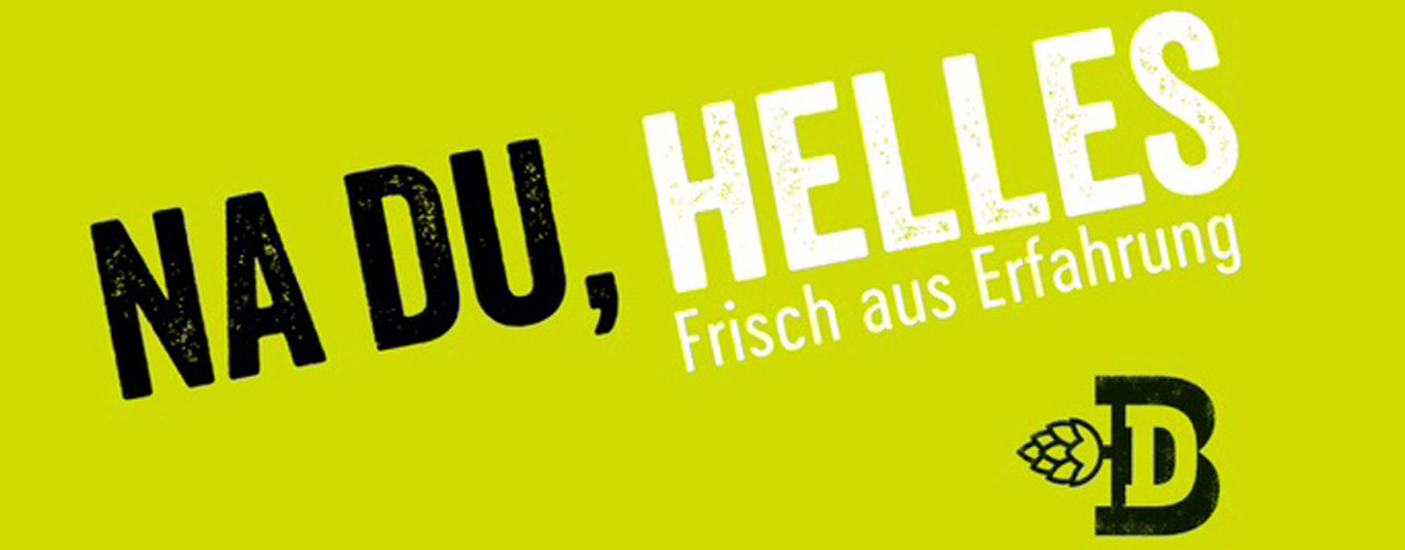 BrauDich! Goldig, untergärig, sanft!